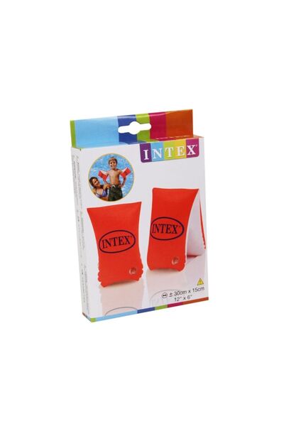 Genel Markalar Intex Kırmızı Kolluk 30x15 cm (6-12 Yaş)