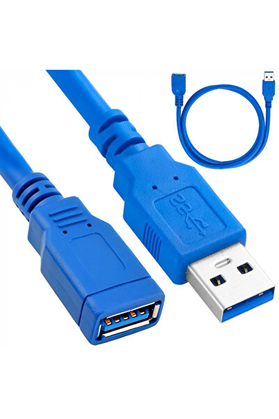 verk group Adaptor/Cablu prelungitor USB 3.0 mascul-femelă 1,5 m
