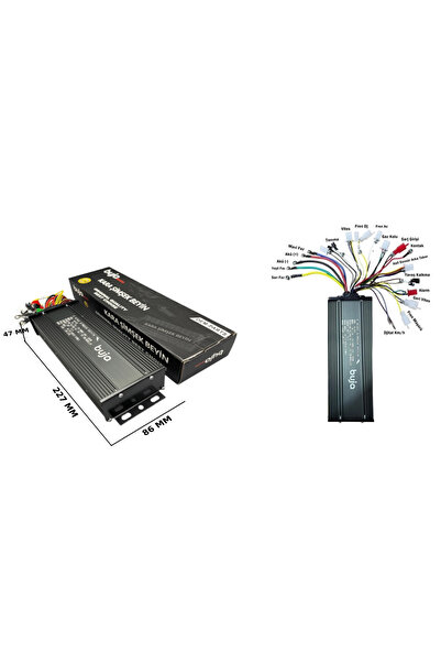 buja Karaşimşek 1500w Akıllı Beyin 48v 60v 72v 84v uyumlu