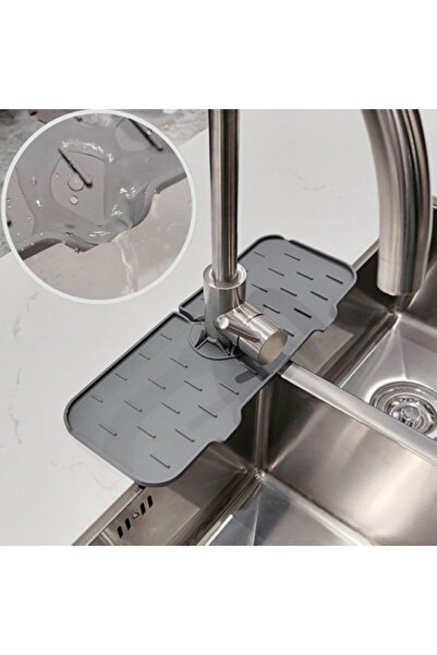 OEM Silicone sink mat/holder, 37 x 14 x 0.7 cm, Gray