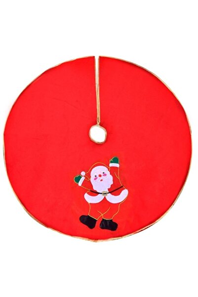 ANTBRO Fustă pentru brad de Crăciun, roșie, South Perfect Decor, 1,03 m