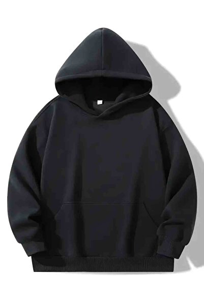 Agolady Unisex Kapüşonlu Sweatshirt - Büyük Beden Sweatshirt