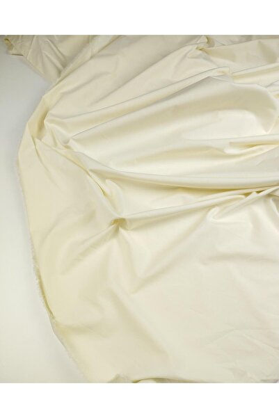 Kumaş Parça Țesătură din bumbac de culoare crem (lățime 150 cm x lungime 200 cm)