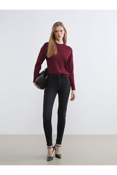 LC Waikiki Black Jupiter Super Skinny Fit Women's Jean Pants