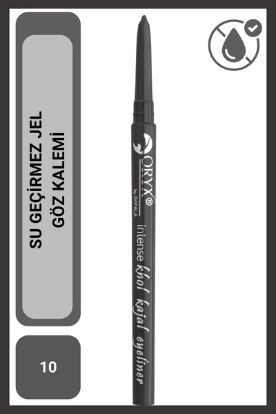 IMPALA ORYX KHOL KAJAL Göz Kalemi No.10 Metalik Gri