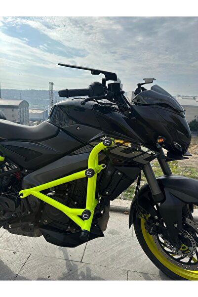 Hamza Motors NS200 Ön Koruma Demiri(Fosforlu sarı)