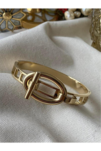 mos&more 14K Gold Kemer Bileklik Kelepçe