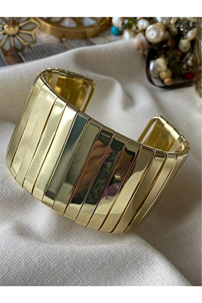 mos&more 14K Gold Bileklik Kelepçe