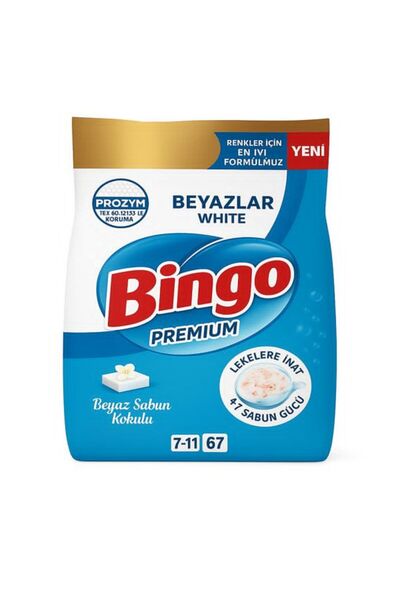 Bingo PREMİUM MATİK BEYAZLAR 7+1 KG