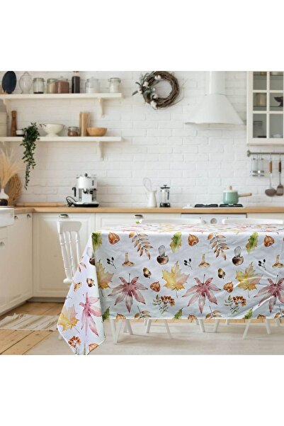 Kotonia Home Exotic 3D tablecloth - 100% cotton, waterproof crepe, 180x220 cm...