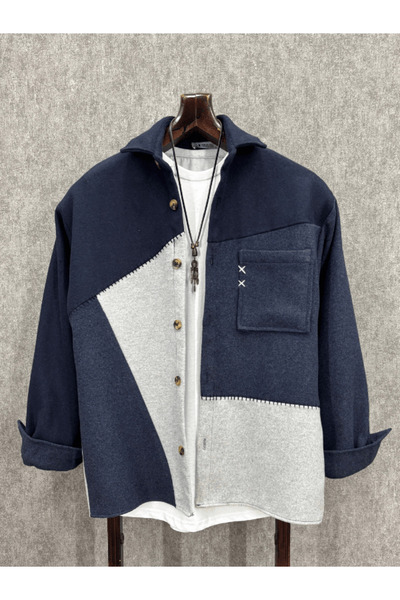 FıttingRoom قصة فضفاضة قميص بيكاسو القطني