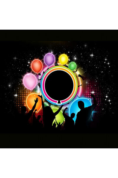 OEM Set of 5 luminous balloons with colorful LED lights