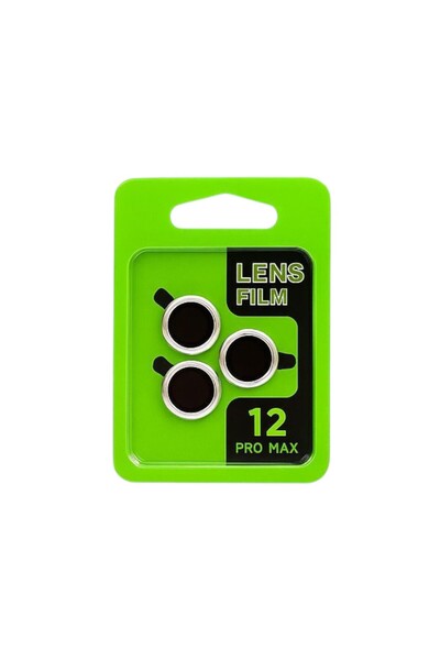 Yazmak iPhone 12 Pro Max Camera Lens Film Protector 9H Tempered Glass – HD Cl...