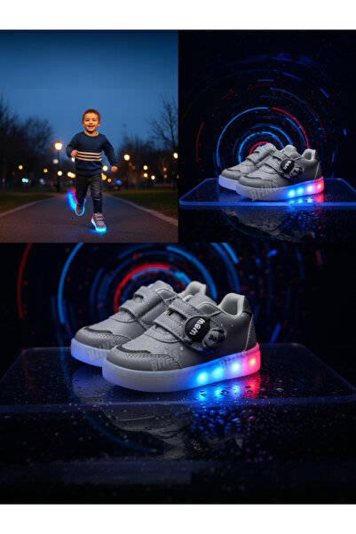 BHNS Kids LED Light Up Shoes Light Up Shoes for Girls Boys Light Up Shoes for Girls Boys Light Up Shoes with Light Bulb