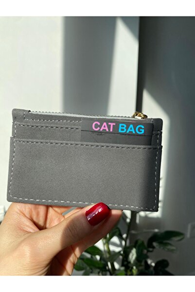 ÇANTA Cat Bag Gri Card Holder