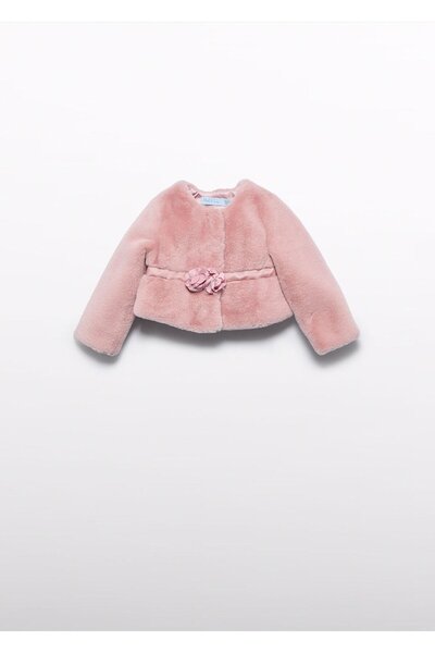 Abel & Lula Mayoral Abel&Lula Baby Girl Evening Dress Plush Bolero