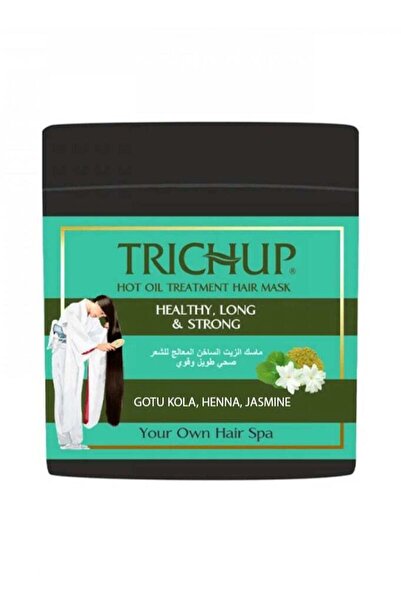Trichup قناع علاج الشعر بالزيت الساخن صحي وطويل وقوي 500 مل