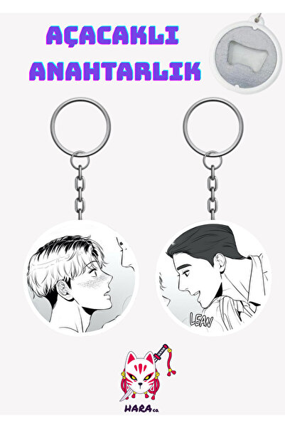 Hara Company Bj Alex Chanwoo Oh and Myung-Dae Kim Anime Keychain Opener Set (2-Piece) V2