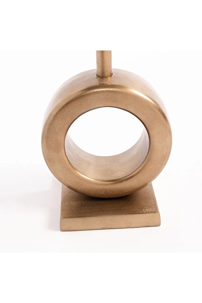 HOME AURAA Bohemia Aluminum Drink Accent Table