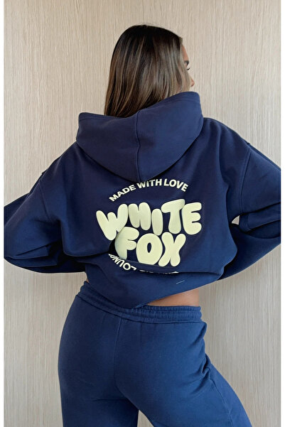 Flaubert سويت شيرت نسائي مطبوع 3 خيوط مقاس كبير 4444