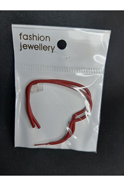 MRYart Red Color Heart Earrings