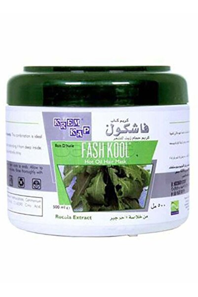 Fash Kool قناع الشعر بالزيت الساخن بخلاصة الجرجير 500 مل
