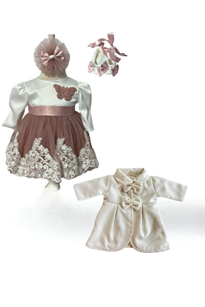 Botez Rochita fetita - Elsa pudra cu palton