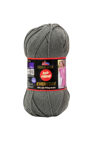 Himalaya خيط حياكة أكريليك مضاد للتكور بنسبة 100% للاستخدام اليومي 100 جرام /...