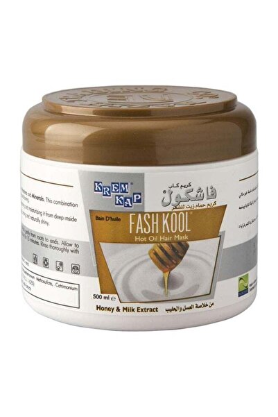 Fash Kool قناع الشعر بخلاصة العسل والحليب 500 مل