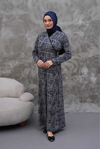 SALAT HEDİYELİK Yandan bağlamalı namaz elbisesi özel kumaş.