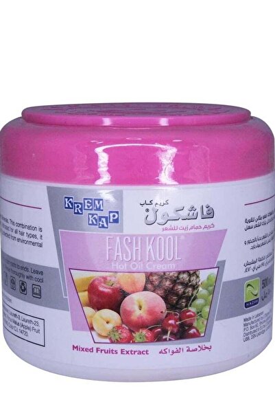 Fash Kool قناع الشعر بالزيت الساخن والفواكه المختلطة 500 مل