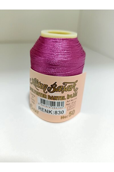 Altınbaşak خيط بوليستر وأسلاك دانتيل 20 جرام رقم: 50 6 طبقات