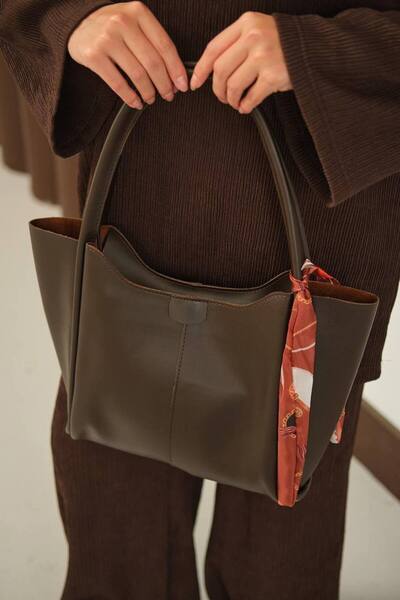 Marvelis Si̇dna Women's Large Shoulder and Tote Bag - Large Volume