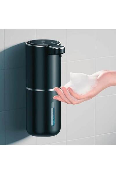 KETYA Dozator automat de săpun tip spumă KETYA, 4 nivele, LED, USB-C, senzor ...