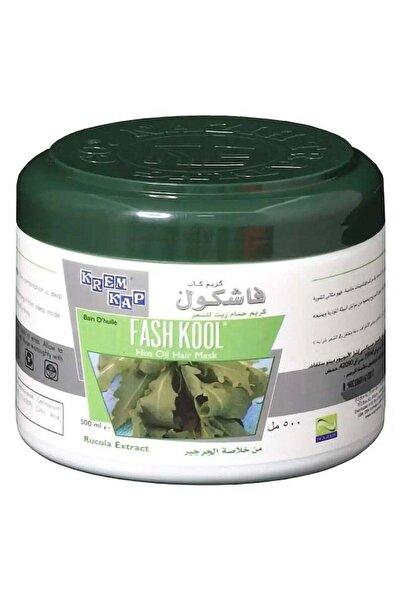 Fash Kool قناع الشعر بالزيت الساخن بخلاصة الجرجير 500 مل