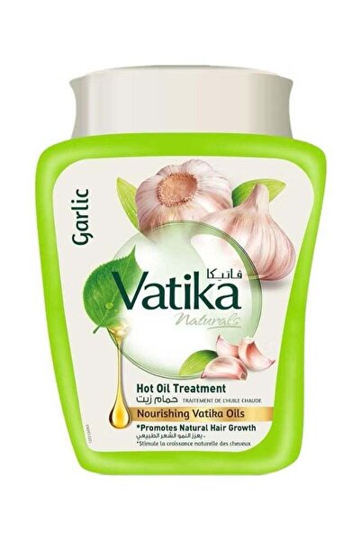 Vatika Garlic Enriched Hot Oil Bath Cream 500g