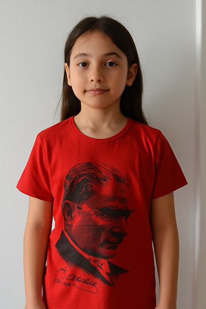 couis Children's Ataturk Picture T-Shirt