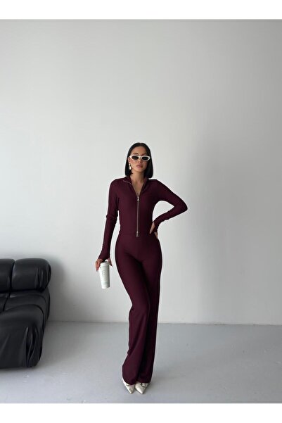 aytenli Παντελόνι με ψηλόμεσο κορδόνι με φερμουάρ διπλής κατεύθυνσης με λαιμόκοψη πόλο, λεπτό και κρανστικό οθωμανικό κοστούμι