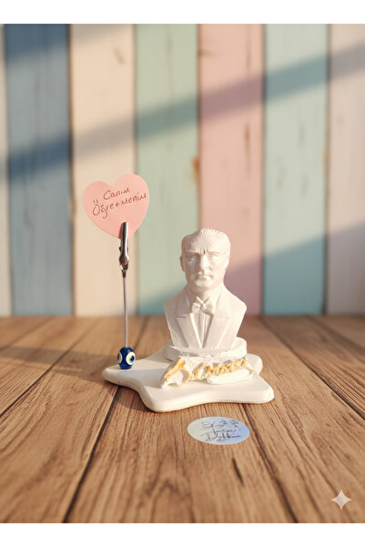 Tonton Öğretmenler günü hediyesi Atatürk büst notluk