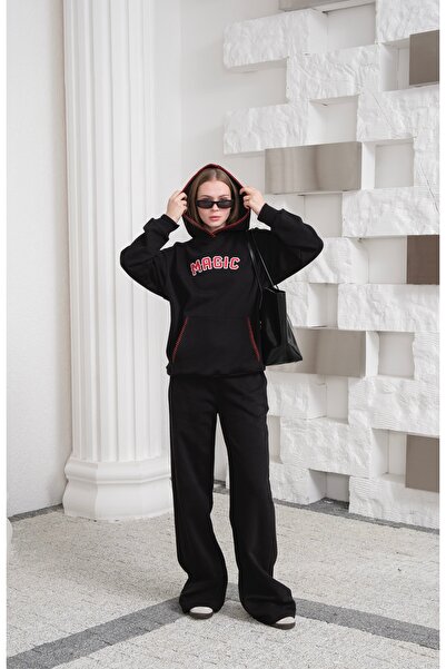 OUZ Winter 2-Piece Tracksuit Set (with Suzene Embroidery Detail)