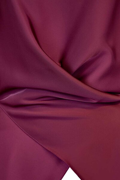 UTOPIAN Yarasa Kol Asimetrik Bluz