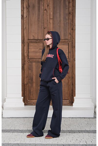 OUZ Winter 2-Piece Tracksuit Set (with Suzene Embroidery Detail)