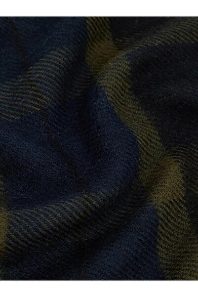 LC Waikiki Plaid Tassel Men's Scarf (W5)