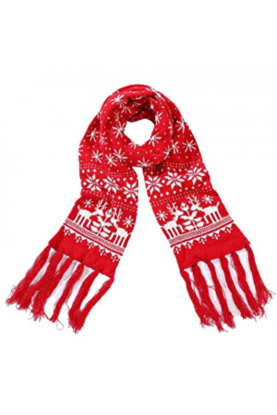 IBU Cork Knitted Scarf Snowflake