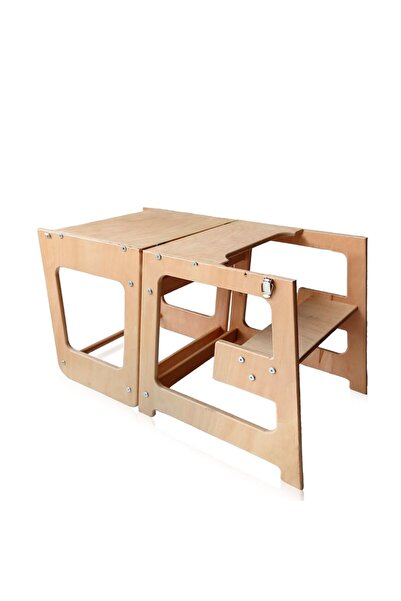 MUKABO Dodo 2in1 Eğitim Merdiveni Öğrenme Kulesi Etkinlik Masası