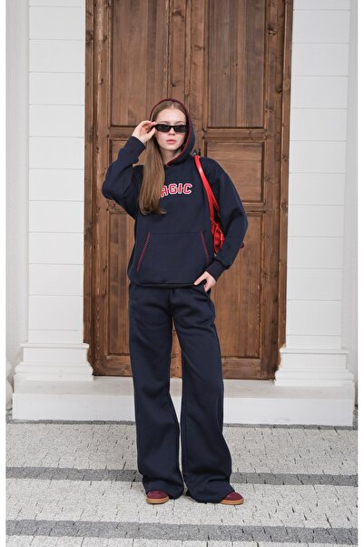 OUZ Winter 2-Piece Tracksuit Set (with Suzene Embroidery Detail)