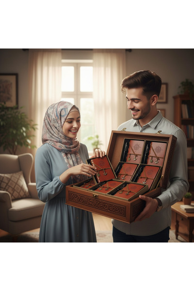 Wolawood Luxury Vintage Leather Notebook with Compass Detail, Souvenir Diary with Antique Pages, Boxed Set with Vip Pen Gift