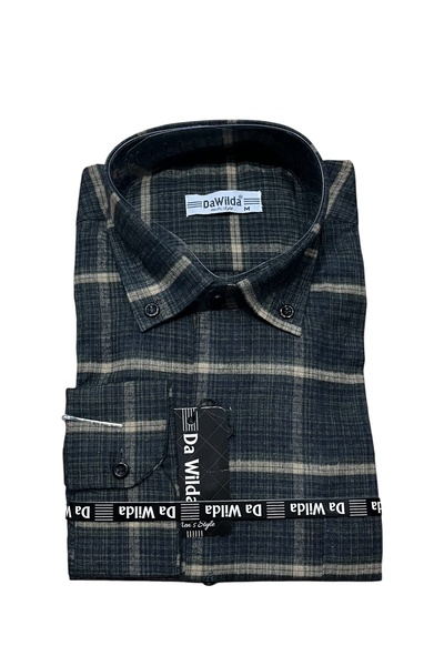 Dawilda KIŞLIK,UZUN KOL ,TEK CEP ,PAMUKLU BABA GÖMLEĞİ.