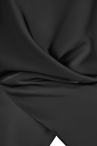 UTOPIAN Yarasa Kol Asimetrik Bluz