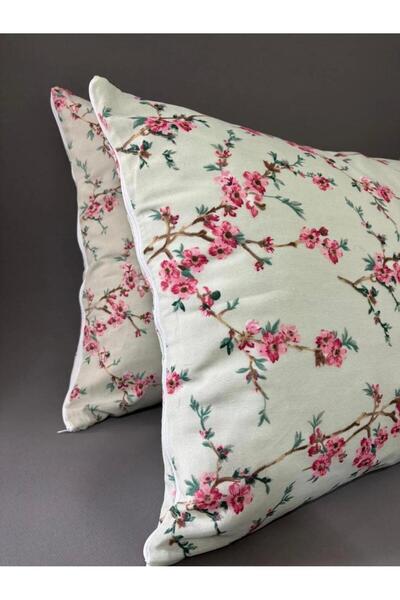 karanihome غطاء وسادة قطني قطعتين 50×70